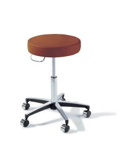 Midmark Ritter 276 Air Lift Stools - 276 Air Lift Stool, Adjustable, Aluminum Base, Locking Casters, Clay - 276-001-234