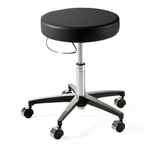 Midmark Ritter 276 Air Lift Stools - 276 Air Lift Stool, Adjustable, CAL133 Upholstery, Obsidian - 276-011-857