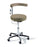 Midmark Ritter 279 Air Lift Surgeon Stools - Ritter 279 Surgeon Stool, Air Lift Base, Adjustable Handle, Shadow - 279-001-232