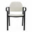 Midmark 280 Upholstered Side Chairs - 280 Upholstered Single Side Chair with Arms, Black - 280-002-857