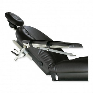 Midmark Chair Arms / Arm Upholstery - 641 Procedure Chair Arms, Obsidian - 9A396001-857