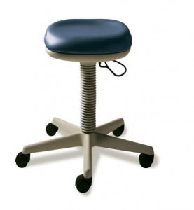 Midmark 425/427 Air Lift Physician Stools - Air Lift Hand Operated Physician Stool, 5 Legs, Without Seat Cushion, Weight Capacity 225, Stool Weight 25 lbs - 425-001