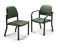 Midmark 680 Upholstered Side Chair - Side Chair with Arms, Spruce - 680-002-242