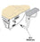 Ritter 204 Manual Exam Table Accessories by Midmark