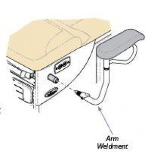 Midmark Ritter 204 Manual Exam Table Accessories - Accessory Receptacle, Field Installation Required - 9A354003