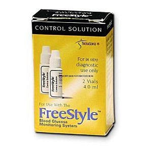 Abbott FreeStyle Control Glucose High / Low Solution - Freestyle Control Glucose High / Low Solution - 70432