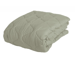 Medline Suede Touch Capped Quilts - Suede-Touch Quilted Bedspread, Twin, Capped Style, Sage Green - MITQSQSAGC