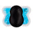 MMJ Labs Buzzy Vibrating Ice Packs - Buzzy Vibrating Ice Pack, Black, Mini - BKHM2