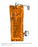 Medipak Amber Regular UVLI-Bag for Large Syringe - Amber Regular UVLI-Bag for Large Syringe, 3" x 14" (7.6 cm x 35.6 cm) - 530-ULS