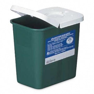 Marketlab Non Infectious Disposal Container - ENVIRO CONTAINER, 8QT, 10.5 X 7.25 X 1" - 0030