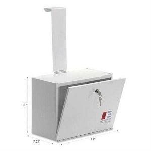 Marketlab Steel Drop Box Medium - DROP BOX, STEEL 14"X7.25"X11" - ML0113