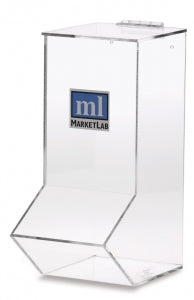 MarketLab Acrylic Wall Dispensers - DISPENSER, WALL, ACRYLIC - 0390