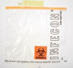 MarketLab Infecon Specimen Transport Bags - Infecon Specimen Transport Bag, 24" x 24" - 0420