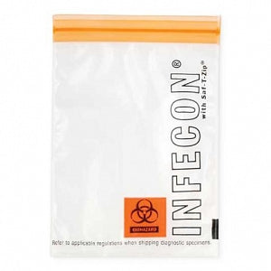 MarketLab Infecon Specimen Transport Bags - Infecon Specimen Transport Bag, 6" x 9" - 0432