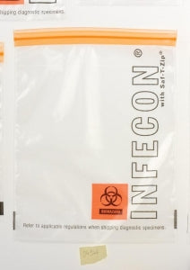 MarketLab Infecon Specimen Transport Bags - Infecon Specimen Transport Bag, 9" x 12" - 0434