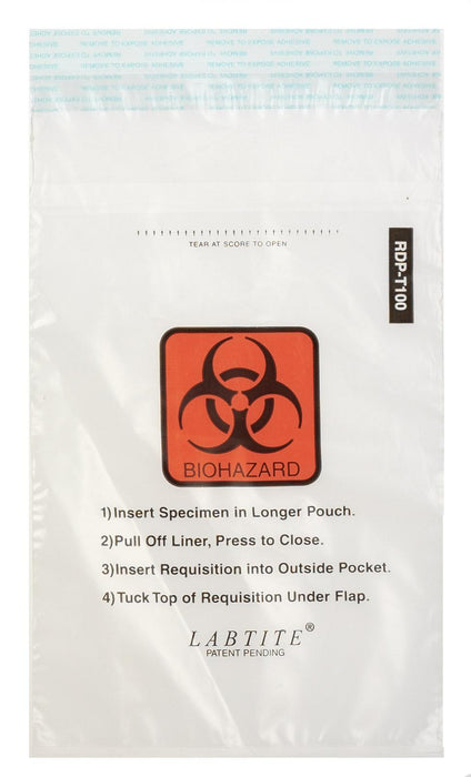 Adhesive Closure Specimen Bags by MarketLab