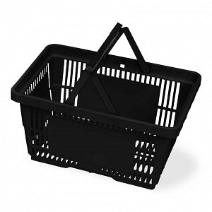 MarketLab Basket with Handle for RediCart - BASKETS, EZ CART, BLACK - 0990-BK