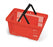 MarketLab Basket with Handle for RediCart - BASKETS, EZ CART, RED - 0990-RD