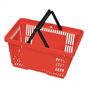 MarketLab Basket with Handle for RediCart - BASKETS, EZ CART, RED - 0990-RD