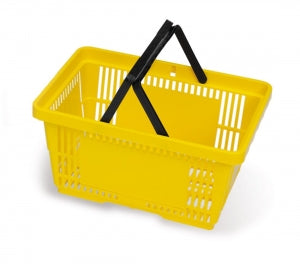 MarketLab Basket with Handle for RediCart - BASKETS, EZ CART, YELLOW - 0990-YL