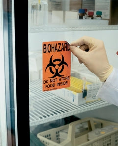 Marketlab Biohazard Cling and Magnet - CLING, BIOHAZARD, 5 X 5" - ML1018