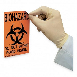 Marketlab Biohazard Cling and Magnet - CLING, BIOHAZARD, 5 X 5" - ML1018