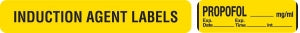 MarketLab Induction Agent Medication Pre-Cut Labels - LABEL, PENTOBARBITAL - 10218-PRE