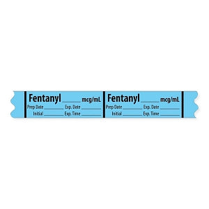 MarketLab Narcotics Medication Label Tape - LABEL, FENTANYL, MCG / ML - 10272