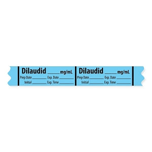 MarketLab Narcotics Medication Label Tape - LABEL, DILAUDID - 10277