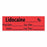 Marketlab Local Anesthetic Medication Pre-Cut Label - LABEL, LIDOCAINE - 10305-PRE