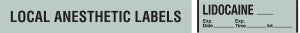 Marketlab Local Anesthetic Medication Label Tape - LABEL, XYLOCAINE, % - 10306