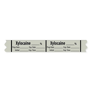 Marketlab Local Anesthetic Medication Label Tape - LABEL, XYLOCAINE, % - 10306