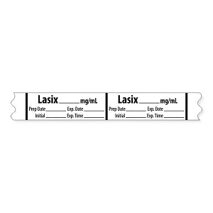 MarketLab Miscellaneous Medication Label Tape - LABEL, LASIX - 10335