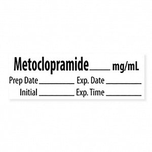 Marketlab Miscellaneous Pre-Cut Medication Labels - LABEL, METOCLOPREMIDE - 10336-PRE