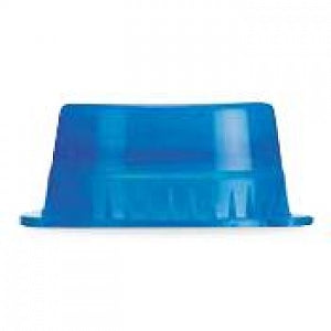 MarketLab Solid Color Tube Caps - CAP, SOLID TUBE, 16MM, BLUE - 1132-BL