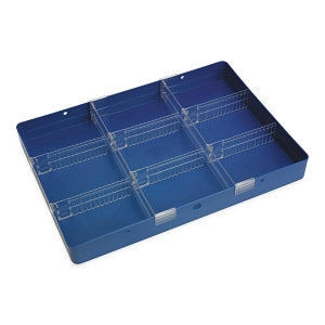 MarketLab Medication Drawer Trays - TRAY, 3", WITH STANDARD DIVIDERS - 1180-BL