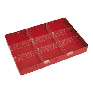 MarketLab Medication Drawer Trays - TRAY, 3", WITH STANDARD DIVIDERS - 1180-RD