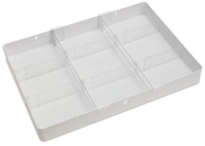 MarketLab Medication Drawer Trays - TRAY, 3", WITH STANDARD DIVIDERS - 1180-WH