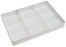 MarketLab Medication Drawer Trays - TRAY, 3", WITH STANDARD DIVIDERS - 1180-WH