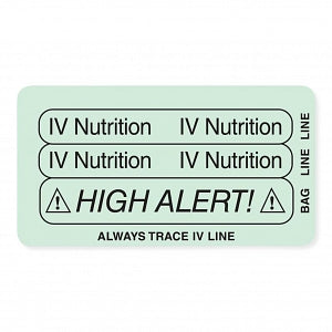 MarketLab Three-Part Piggyback Labels - LABEL, THREE-PART PIGGYBACK, NUTRITION-RL/ - 12167