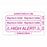 MarketLab Three-Part Piggyback Labels - LABEL, THREE-PART PIGGYBACK, MG SULFATE-RL - 12218