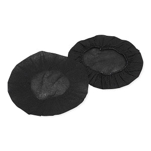 MarketLab Sanitary MRI Headset Covers - Sanitary MRI Headset Cover, Size S, Black - 12228