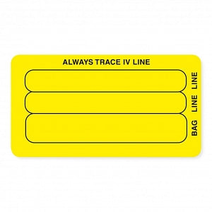 MarketLab Three-Part Piggyback Labels - LABEL, THREE-PART PIGGYBACK, BLANK-RL/250 - 12399