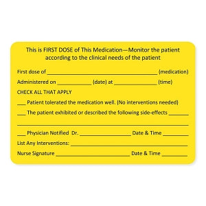 MarketLab Medication Dosage Labels - LABEL, FIRST DOSE MED, RL/240 - 12537