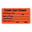 MarketLab Crash Cart Check Label - LABEL, CRASH CART CHECK, RL/320 - 12594