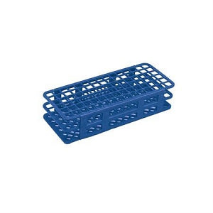 MarketLab 90-Place Tube Rack for 13mm Tube - TUBE RACK, 13 MM SIZE, 90-PLACE, BLUE - 12921-BL