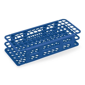 MarketLab 90-Place Tube Rack for 13mm Tube - TUBE RACK, 13 MM SIZE, 90-PLACE, BLUE - 12921-BL