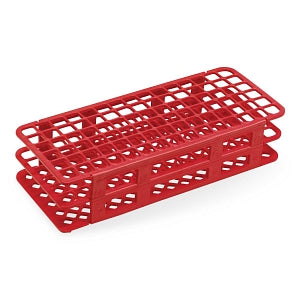 MarketLab 90-Place Tube Rack for 13mm Tube - TUBE RACK, 13 MM SIZE, 90-PLACE, RED - 12921-RD