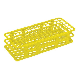 MarketLab 90-Place Tube Rack for 13mm Tube - TUBE RACK, 13 MM SIZE, 90-PLACE, YELLOW - 12921-YL