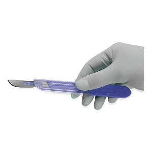 MarketLab Stealth Safety Scalpels - SCALPEL BLADE, STEALTH SAFETY, 22, STERILE - 1298